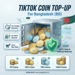 TikTok Coin Top-Up BD (100% Safe & Official Method)